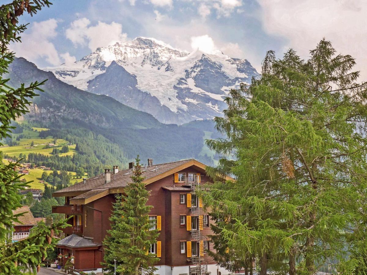 Apartment Helene-4 Wengen Buitenkant foto