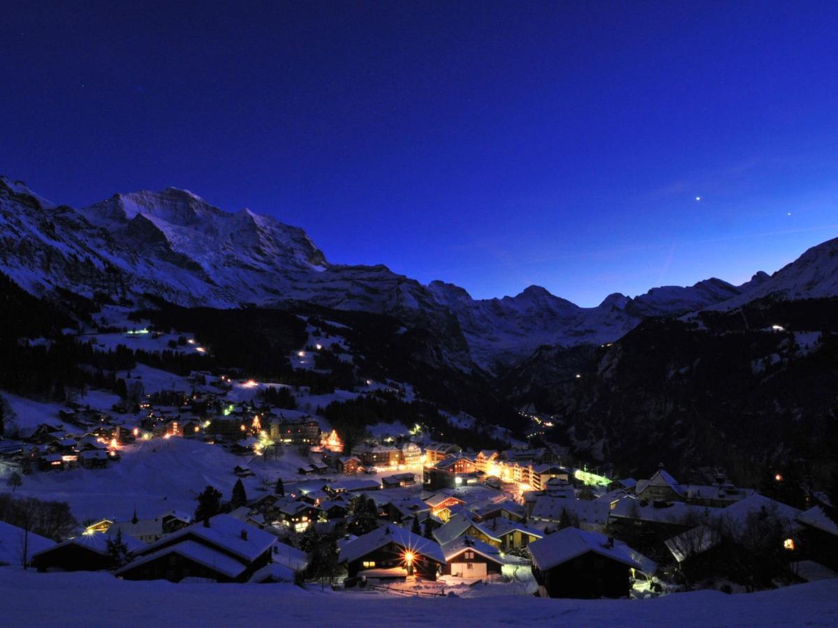 Apartment Helene-4 Wengen Buitenkant foto
